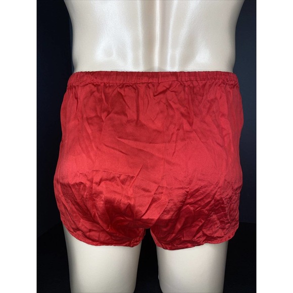 Rare Vintage Men’s Victoria’s Secret Gentleman Silk Fly Front Shorts Size M - Picture 5 of 12